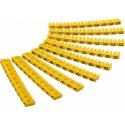 Goobay 72516 маркер для кабелей Желтый ПВХ 90 шт Goobay 72516 маркер для кабелей Желтый ПВХ 90 шт