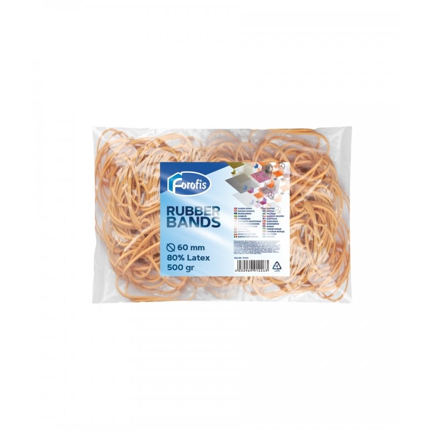 Forofis kummid, 60 mm, 500 g, pruuni värvi, teibis. – 2