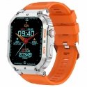 Smartwatch Gravity GT6-4, Silver-colored case with black strap Smartwatch Gravity GT6-4, Silver-colored case with black strap