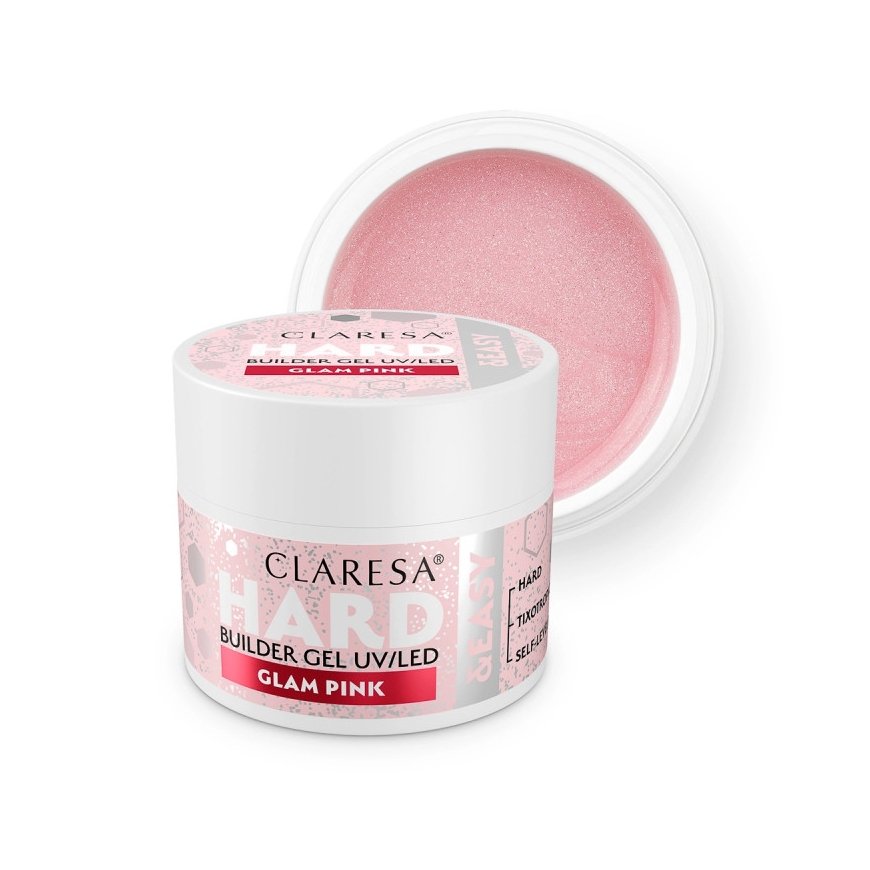 Claresa Hard&Easy kynsilakka 12g Glam Roosa (3) – 2