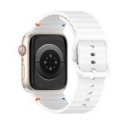 4Wrist Silikoonrihm Apple Watch 42/44/45/49 mm - Valge 4Wrist Silikoonrihm Apple Watch 42/44/45/49 mm - Valge