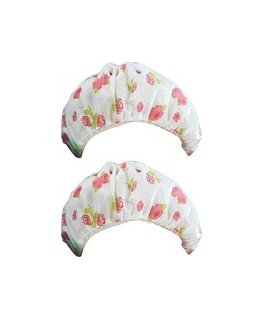 Maximex PIECES Сетка для волос во время сна, 2 шт., Ø 34 см, розовый рисунок