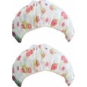 Maximex PIECES Hair Sleep Net, 2 pcs, Ø 34 cm, rose pattern Maximex PIECES Hair Sleep Net, 2 pcs, Ø 34 cm, rose pattern