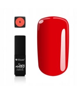 Silcare Flexy Hybrid Gel Red 06, 4.5 g