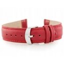 Pacific W83 leather watch strap - red - 20mm Pacific W83 leather watch strap - red - 20mm