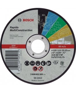 Bosch 2 608 602 384 nurklihvija tarvik Lõikeketas