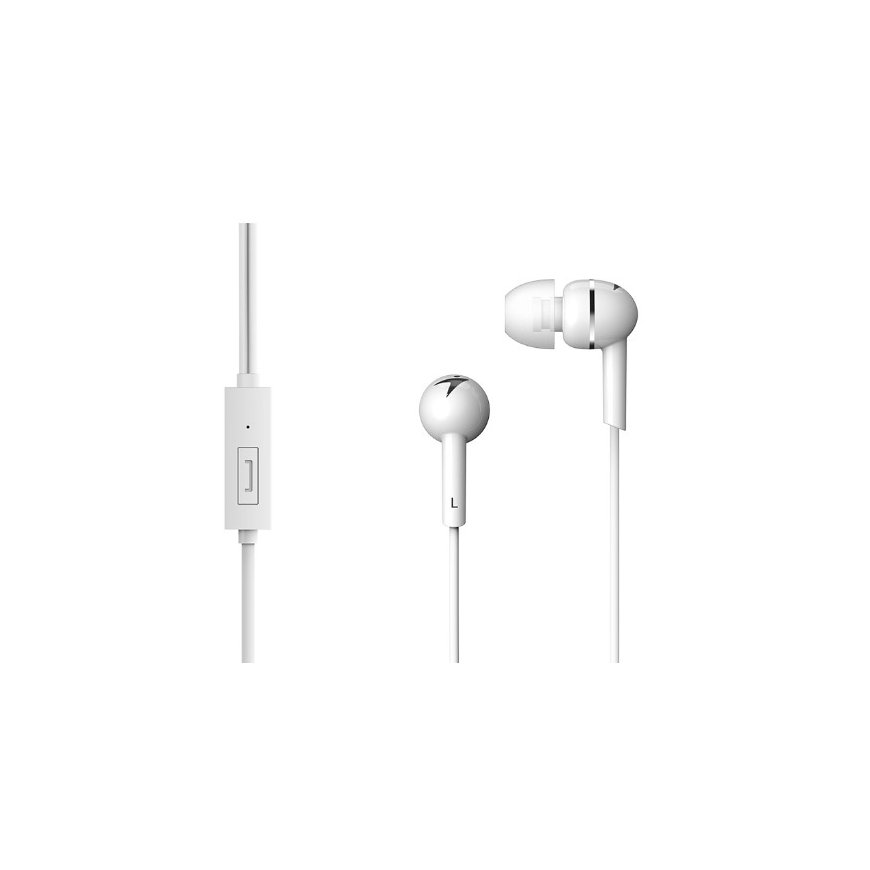 Genius Computer Technology HS-M300 Kuulokkeet Langallinen In-ear Puhelut/Musiikki Valkoinen