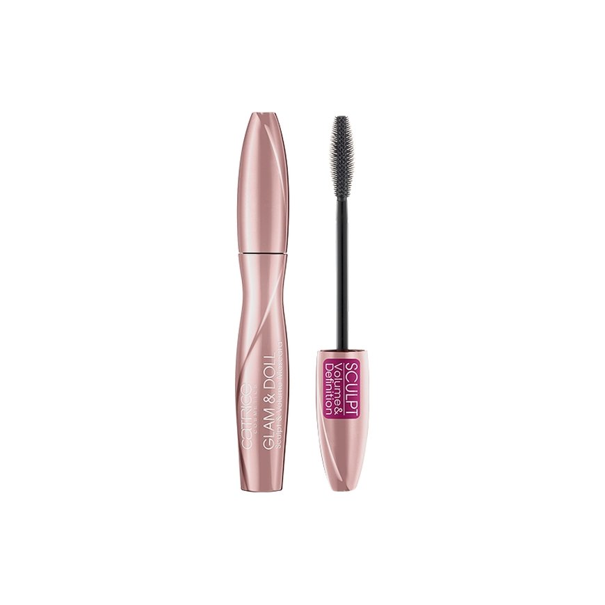 CATRICE Glam & Doll Sculpt & Volume skropstu tuša 010 Black 9,5 ml
