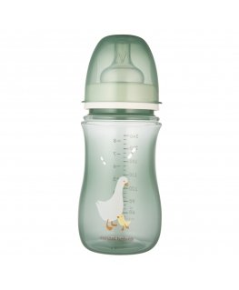 CANPOL BABIES Anti-Colic Bottle 240 ml PP EasyStart GOOSE, 35/245