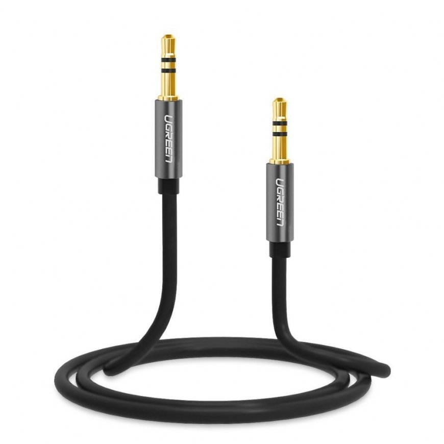 Ugreen 10733 audiokaapeli 1 m 3.5mm musta – 2