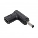 Akyga AK-ND-C05 cable gender changer USB-C 3.5 x 1.35 mm Black Akyga AK-ND-C05 cable gender changer USB-C 3.5 x 1.35 mm Black