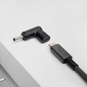 Akyga AK-ND-C05 kaabli soomuutja USB-C 3.5 x 1.35 mm Must Akyga AK-ND-C05 kaabli soomuutja USB-C 3.5 x 1.35 mm Must