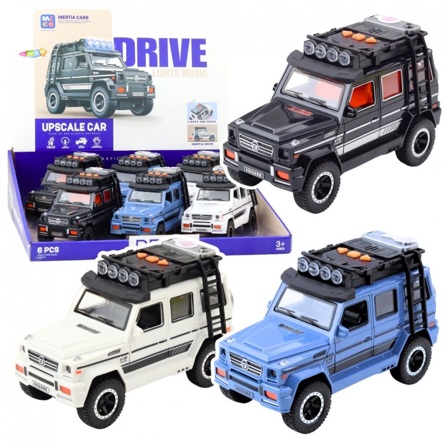 Lean Toys Leikkiauto valolla ja ääniefekteillä