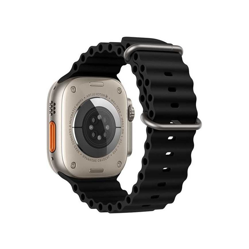 FORCELL F-DESIGN FS06 apyrankė, skirta Samsung Watch, 22 mm, juodos spalvos – 2