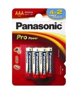 Panasonic Pro Power AAA 4+2 Vienkartinė baterija Šarminis
