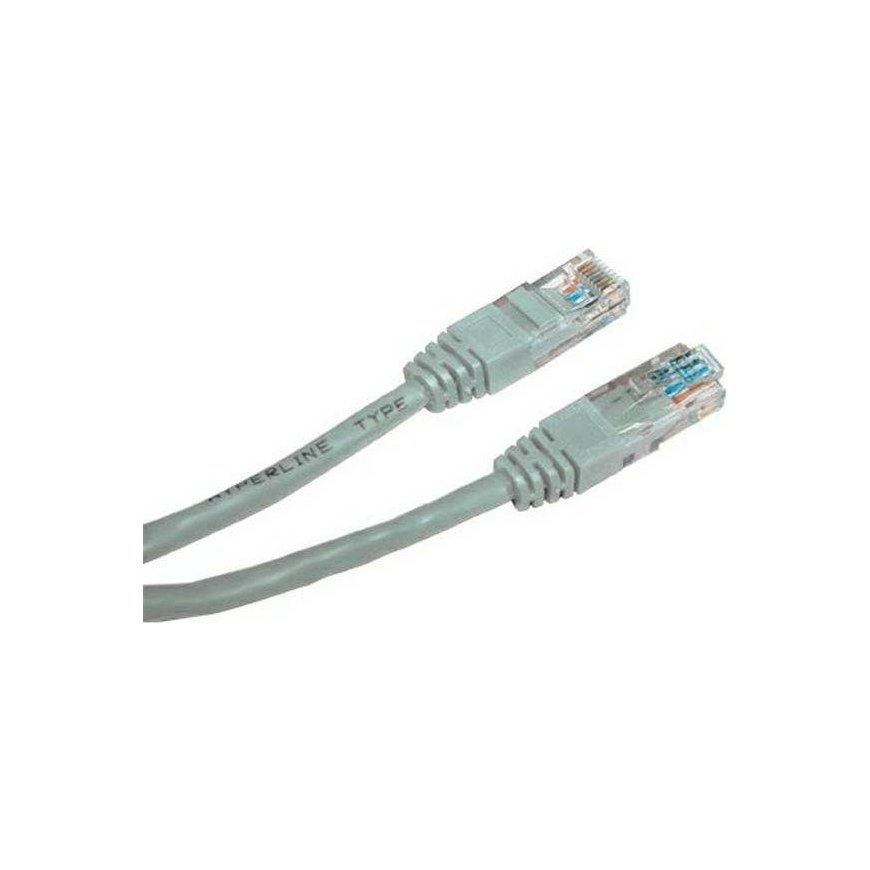 LAN UTP pleištas, Cat.6, RJ45 M - RJ45 M, 15 m, neekranuotas, rutulinis, ekonomiškas
