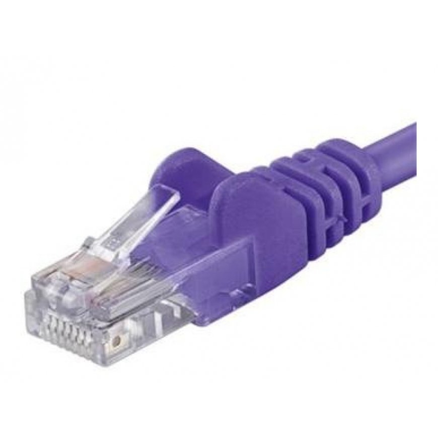 Патч-кабель PREMIUMCORD UTP RJ45-RJ45 CAT5e 7м фиолетовый