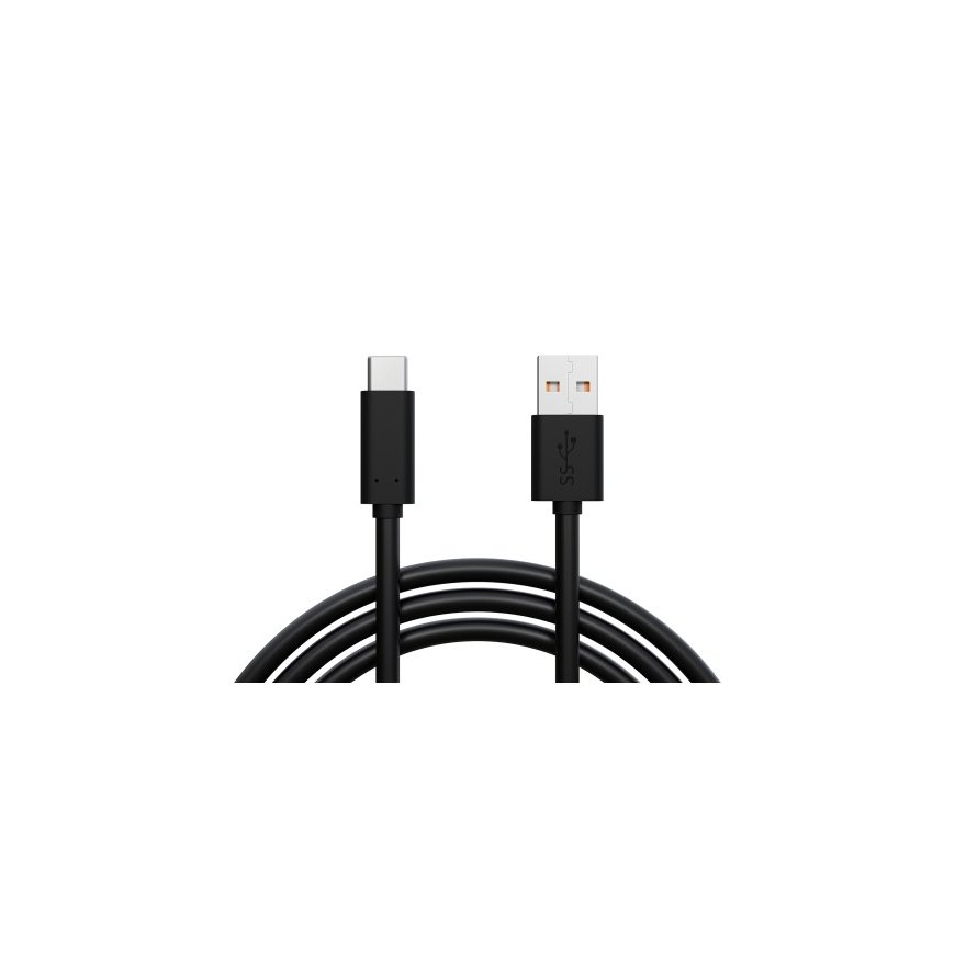 Blow USB 3.0 A - USB-C connector 1m black pendant