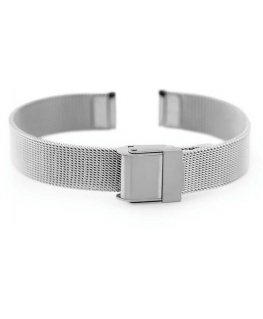 Pacific M4 bracelet - HQ mesh - silver 18mm