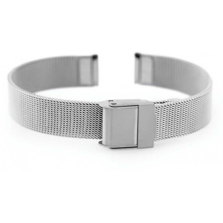 Pacific M4 bracelet - HQ mesh - silver 18mm