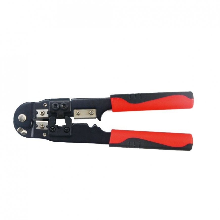 Gembird T-WC-03 kaablitangid Kinnituspress Must, Punane – 2
