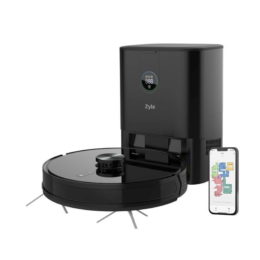 Robot Vacuum Cleaner Zyle ZY510RVB with Dust Disposal Station – 2