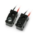 OEM IR spindulių pertraukimo jutiklis - LED 5mm - 0-100 cm