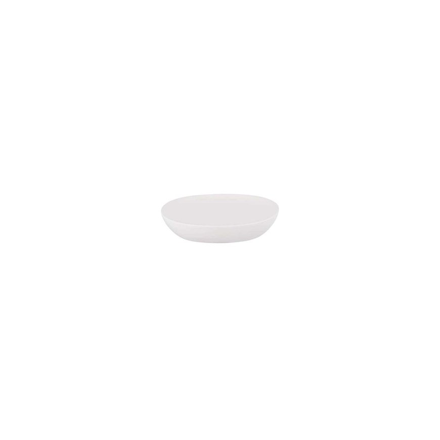 Kela White Ceramic Soap Dish, Ceramic, 8.5 x 12 cm, Allstar