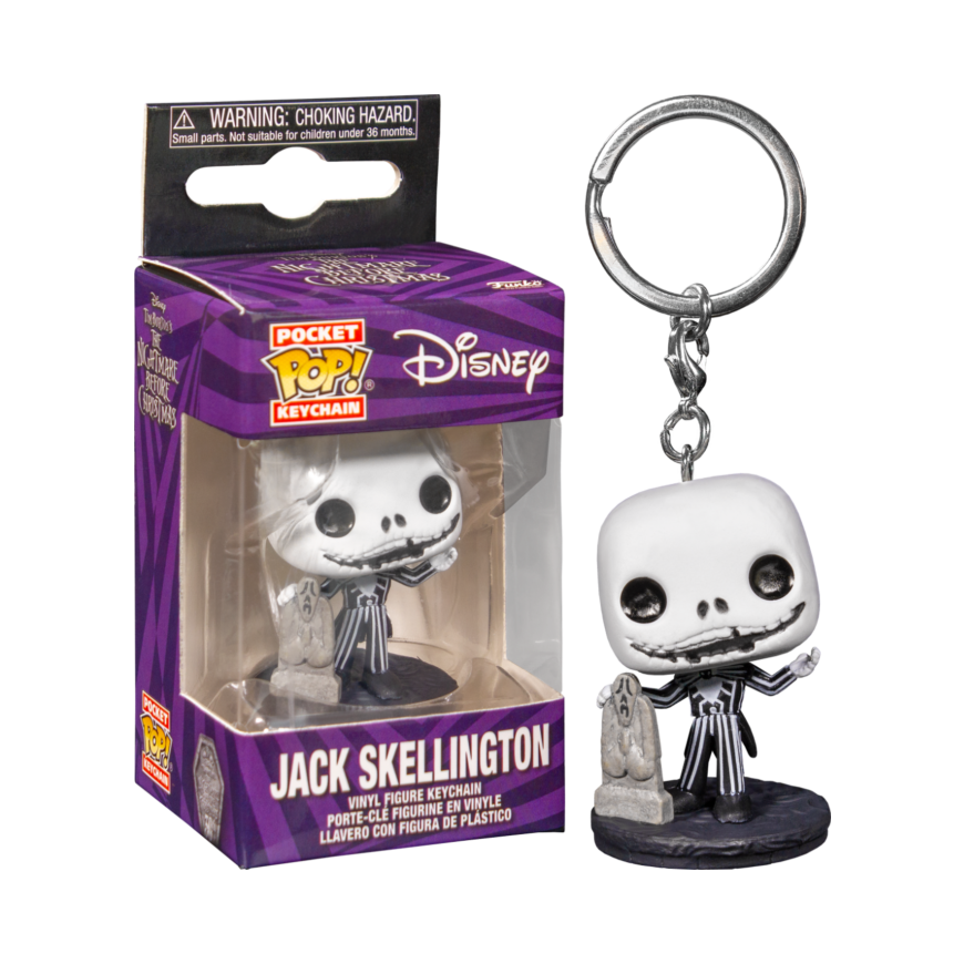 Funko Pocket POP raktų pakabukas Disney Košmaras prieš Kalėdas Jack – 2