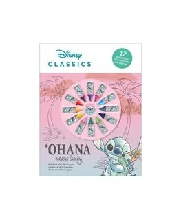 Kids Euroswan - Licensed Accessories Kids Euroswan - Licensed Products Coloring Set 12 Crayons | Lilo & Stitch