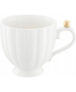 Cup for Curly Hair Gold 250 ml White AMBITION