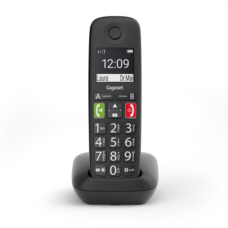 Gigaset S30852-H2901-D201 telephone Analog/DECT telephone Caller ID Black – 2