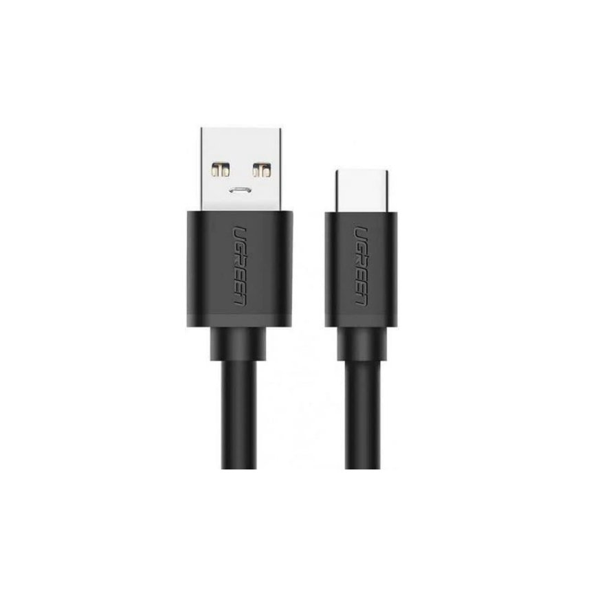 Ugreen 20882 USB-kaapeli USB 3.2 Gen 1 (3.1 Gen 1) 1 m USB A USB C musta