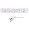 Solight pikendus 5 pesa 1,5 m valge Solight pikendus 5 pesa 1,5 m valge