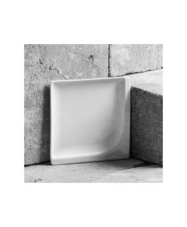 Desertinė lėkštė Linea 21 cm balta AMBITION