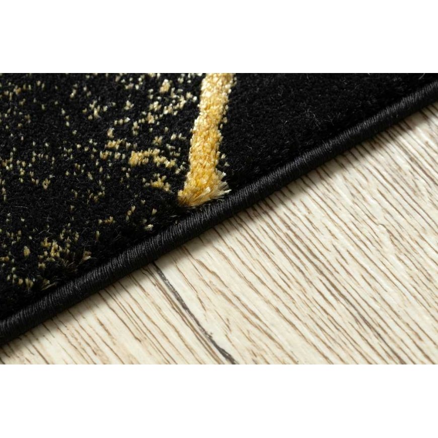 Carpet Kilimas MOSSE GLAM color black 60x250 Hakano – 2