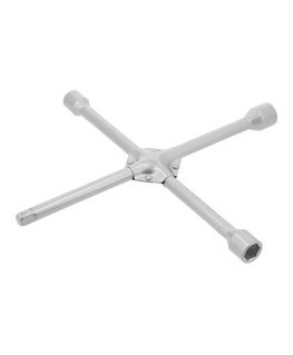 Toya Sa Poland Socket Wrench for Wheels – sturdy, made of tempered steel – 17/19/21 mm and 1/2" (YT-08004)
