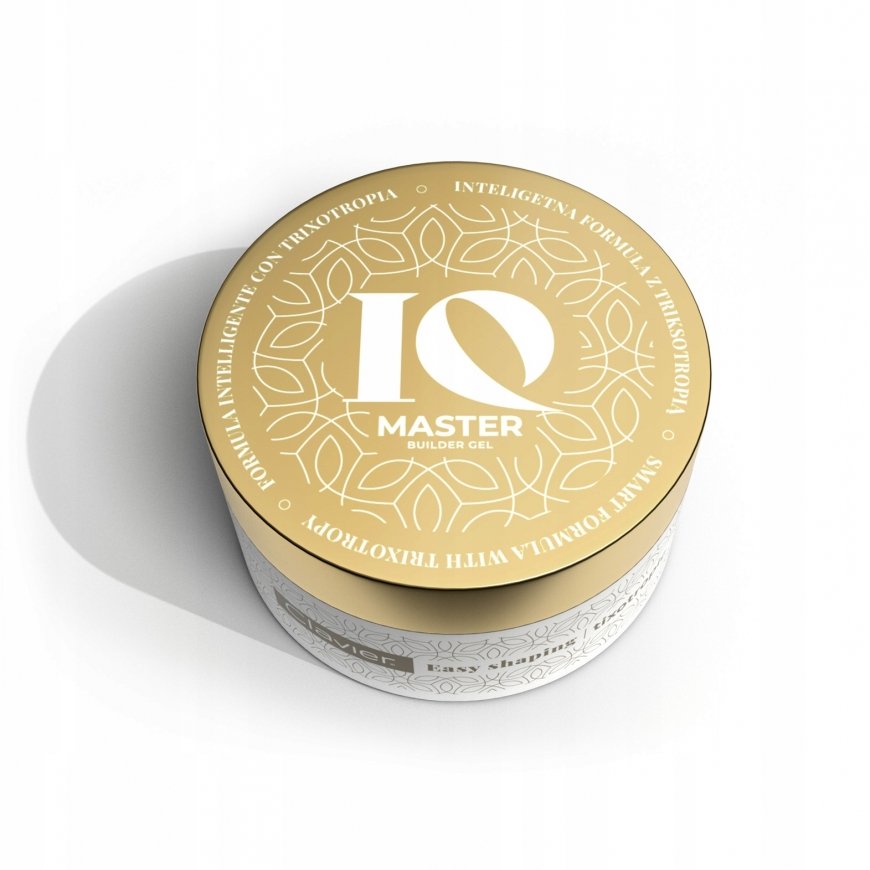 Nails Clavier IQ Master tiksotropis celtniecības gels, kailais, 15 g