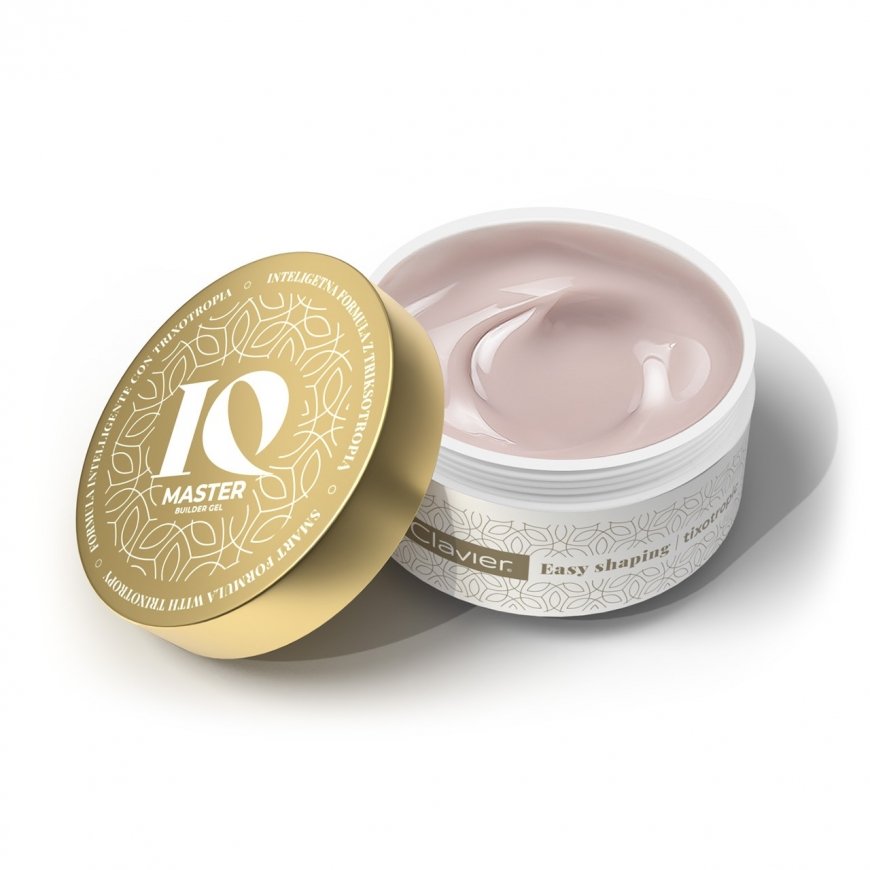 Nails Clavier IQ Master thixotropic building gel, nude, 15 g – 2