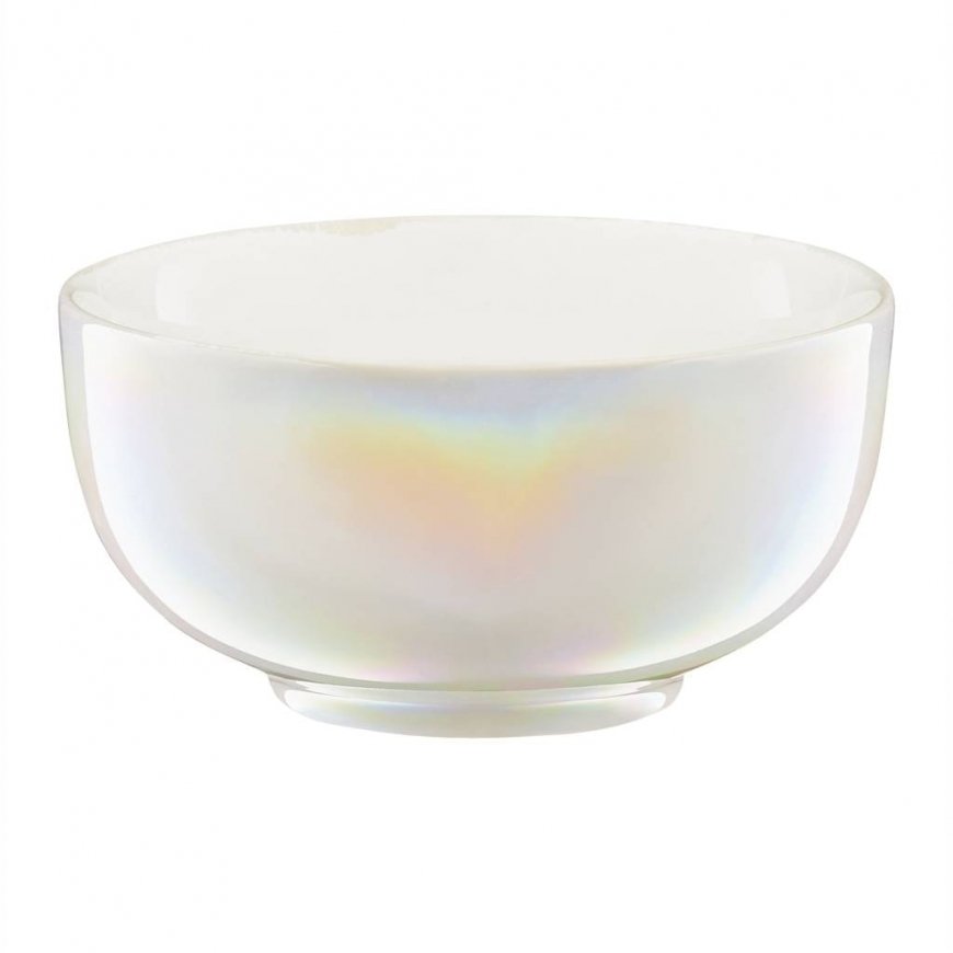 Salaattiastia 14 cm Pearl valkoinen AMBITION