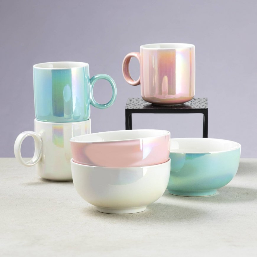 Salaattiastia 14 cm Pearl valkoinen AMBITION – 2