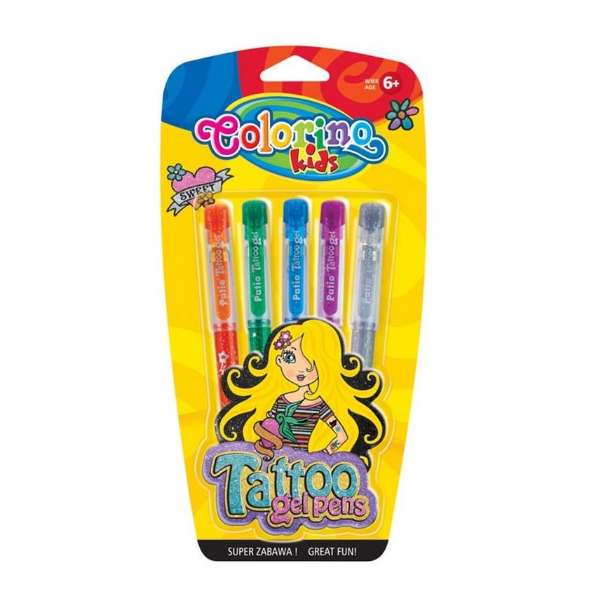 Гелевые ручки для творчества Colorino Kids, 5 цветов