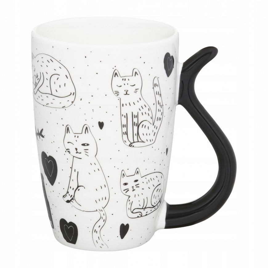 Juoda katė puodelis 380 ml Cats AMBITION – 2