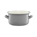 Emaljēts katls 14 cm 1,25 l pelēks EMALIA OLKUSZ Emaljēts katls 14 cm 1,25 l pelēks EMALIA OLKUSZ