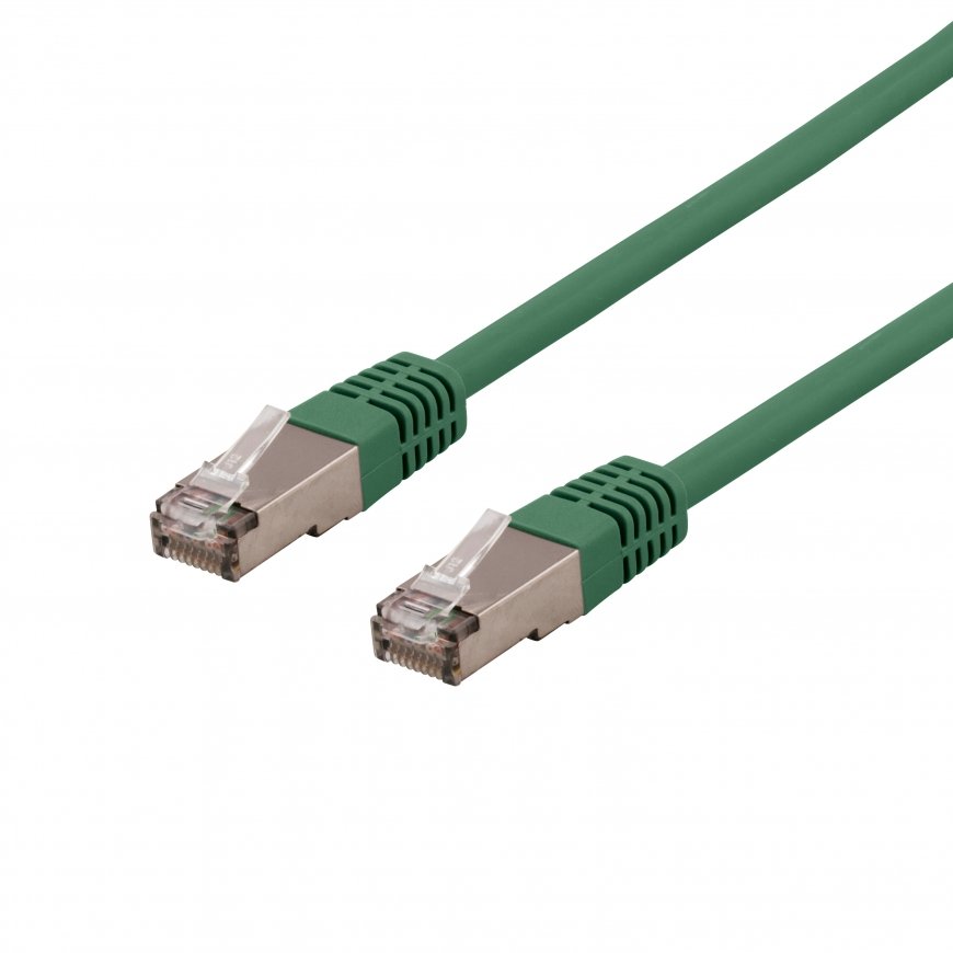 Deltaco SFTP-62GH сетевой кабель Зеленый 2 m Cat6 S/FTP (S-STP)