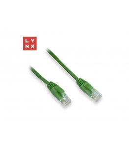 LYNX UTP соединительный кабель Cat5e, ПВХ, CCA, 15м, зеленый