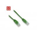 LYNX UTP jungiamasis kabelis Cat5e, PVC, CCA, 15m, žalias LYNX UTP jungiamasis kabelis Cat5e, PVC, CCA, 15m, žalias