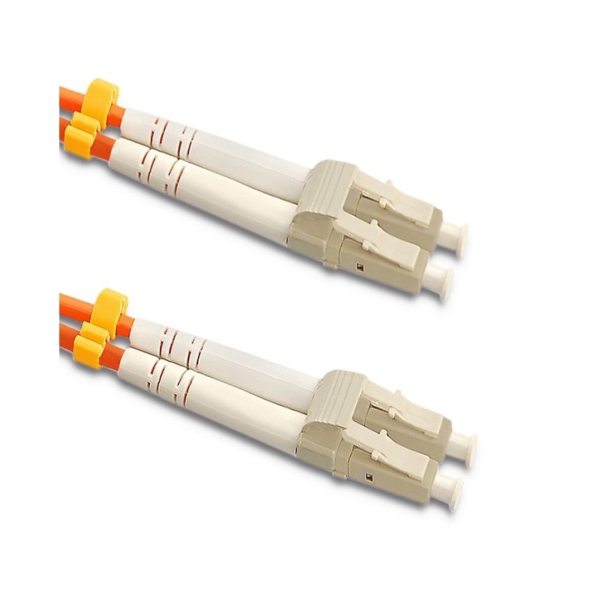 Qoltec 54026 InfiniBand ja kiudoptilised kaablid 7 m LC Oranž