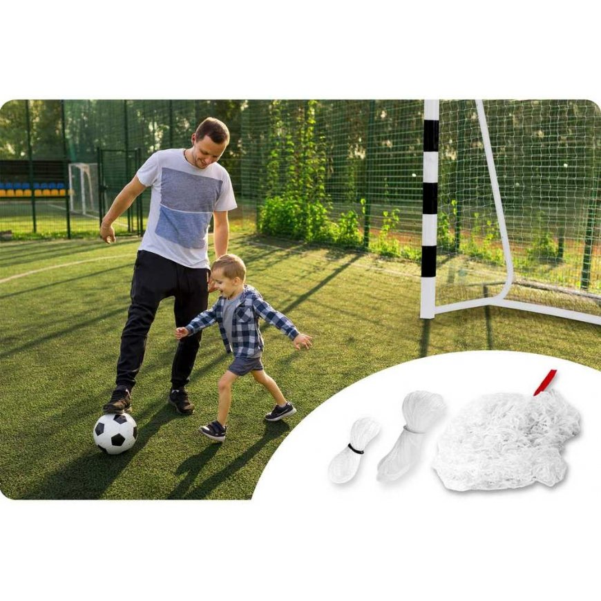 Jalgpalli värava võrk 180 x 120 x 60 cm Neo-Sport – 2