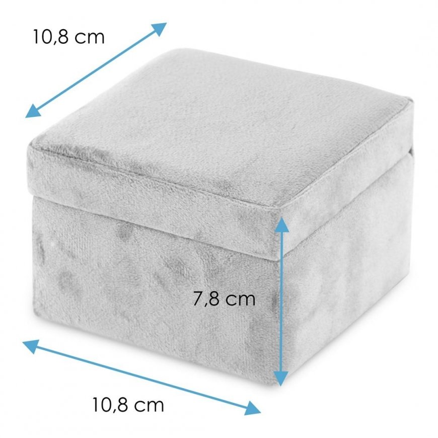 AmeliaHome AH BASA POWDERPINK koruja-laatikko, 10,8x7,8 – 2